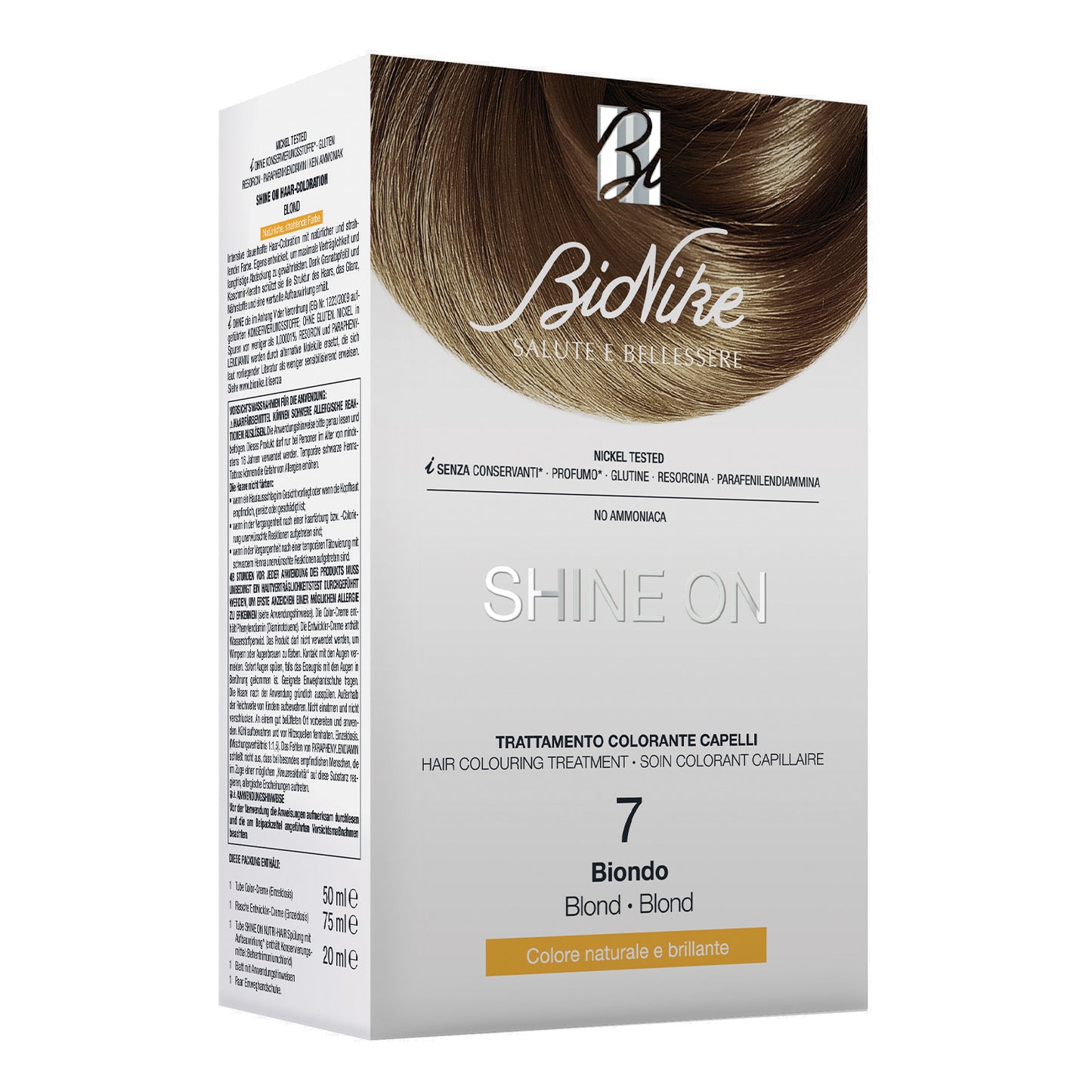 BIONIKE SHINE ON COLORE CAPELLI BIONDO 7
