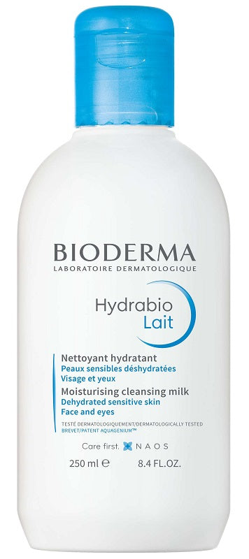 Bioderma Hydrabio Lait Latte Detergente E Struccante Pelle Secca 250ml