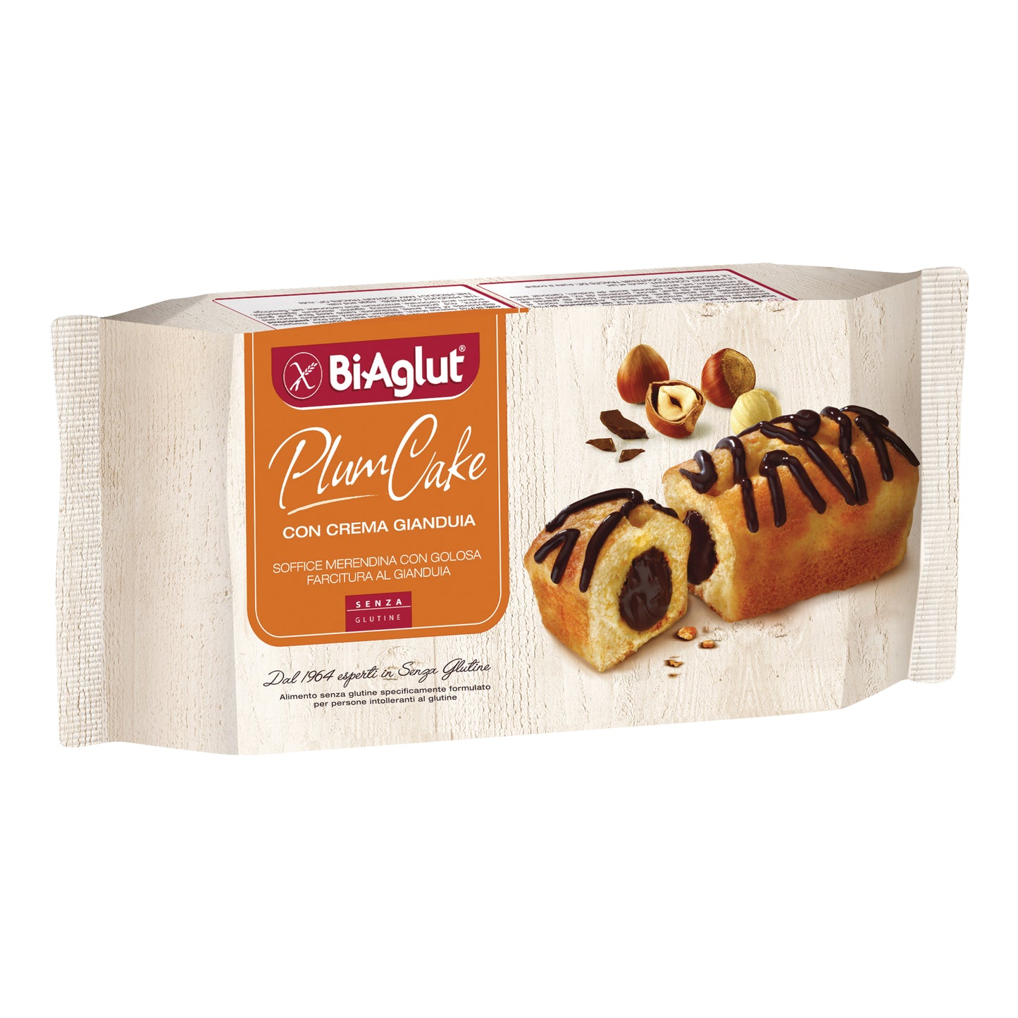 BIAGLUT SFORNAGUSTO PLUMCAKE AL GIANDUIA 4 X 45 G
