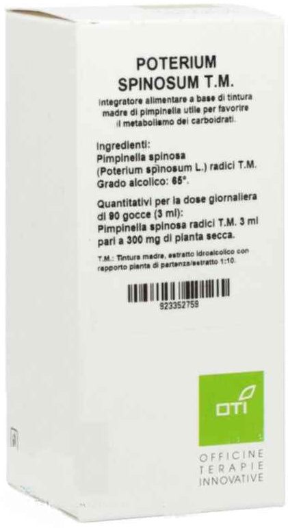 POTERIUM SPINOSUM TINTURA MADRE GOCCE 100ML