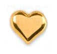 INVERNESS ORECCHINI CUORE PLACCATI ORO R932C