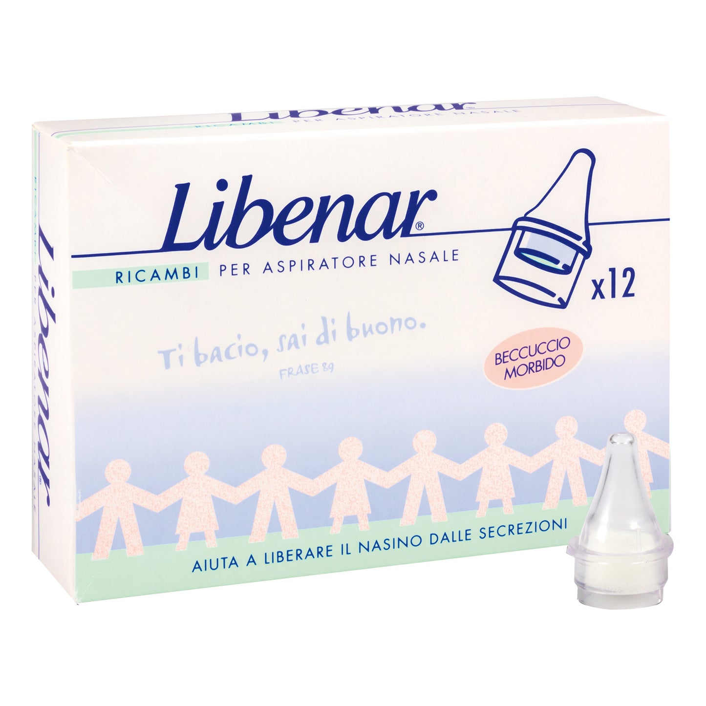 FILTRI ASPIRATORE NASALE LIBENAR 12 PEZZI