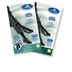 CALZA UOMO COTONE 70 DENARI MEDIA BLU