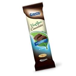 GIUSTO SENZA ZUCCHERO CIOCCOLATO CON STEVIA LATTE 35 G