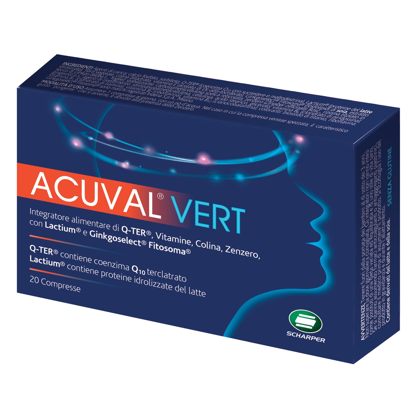 ACUVAL VERT 20 COMPRESSE