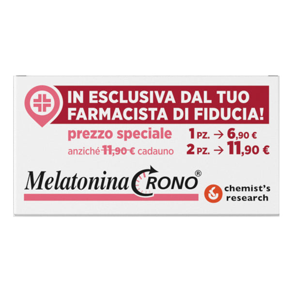 MELATONINA CRONO 1MG TIAMEPINA 30 COMPRESSE