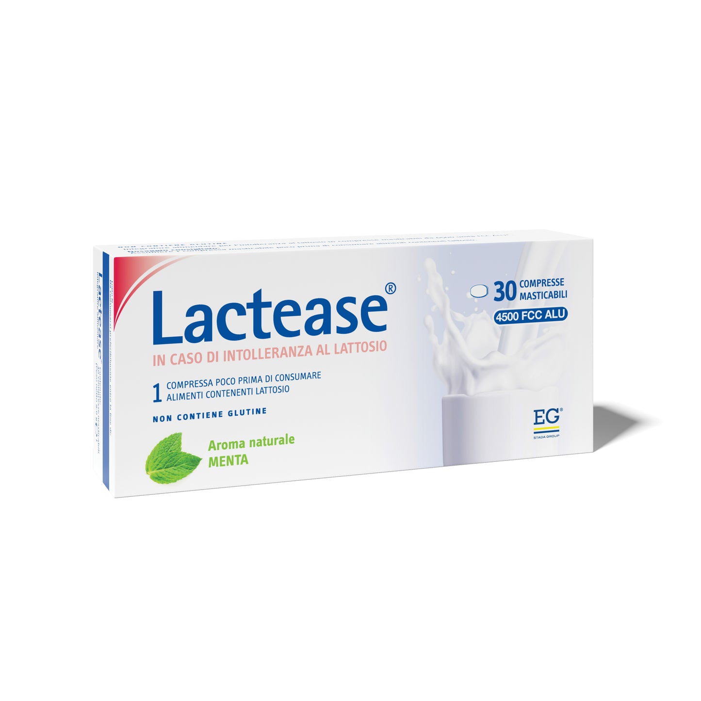 LACTEASE 4500 FCC AROMA MENTA 30 COMPRESSE MASTICABILI