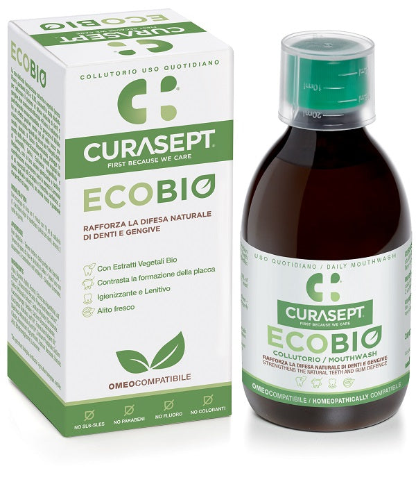CURASEPT COLLUTORIO ECOBIO 300 ML PHARMADENT