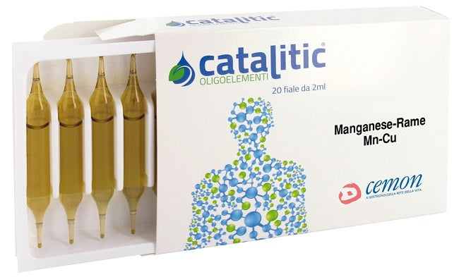 CATALITIC OLIGOELEMENTI MANGANESE RAME MN-CU 20 FIALE 2 ML
