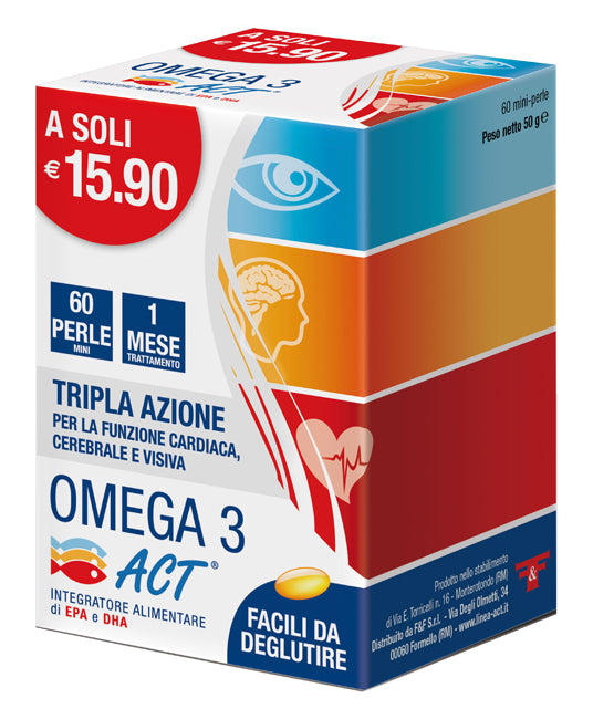 OMEGA 3 ACT 540MG 60 PERLE MINI
