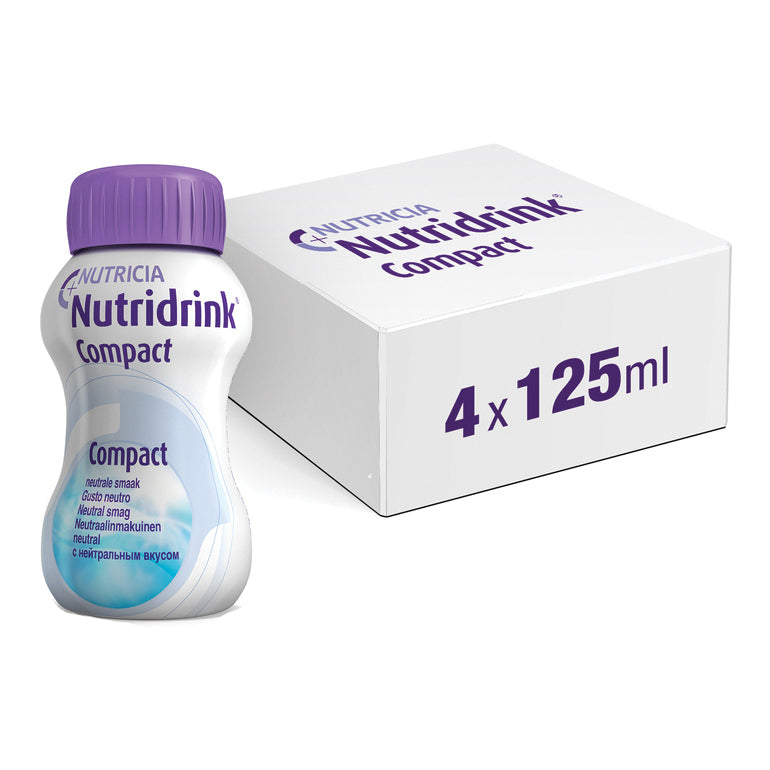 NUTRIDRINK COMPACT NEUTRO 4X125 ML