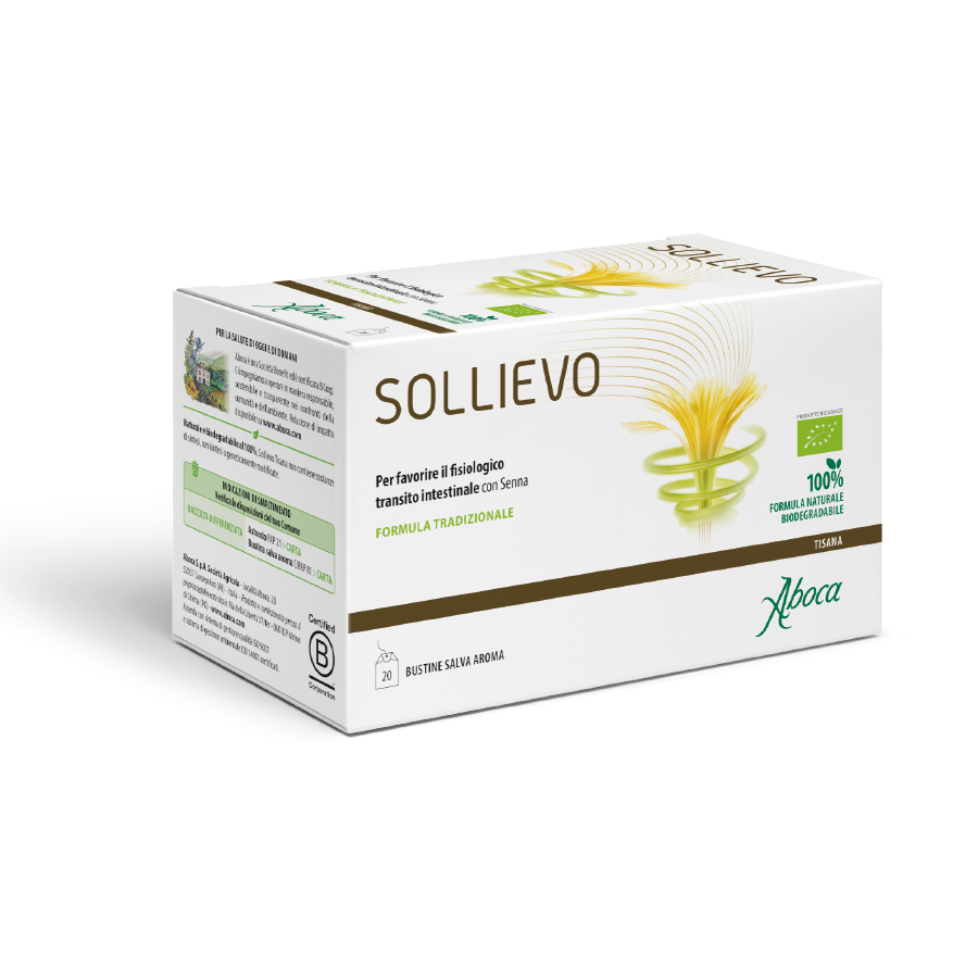 SOLLIEVO BIO TISANA 20 FILTRI DA 2,2 G