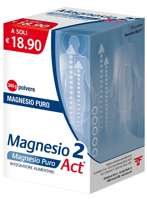 MAGNESIO PURO 2 ACT POLVERE 300 G