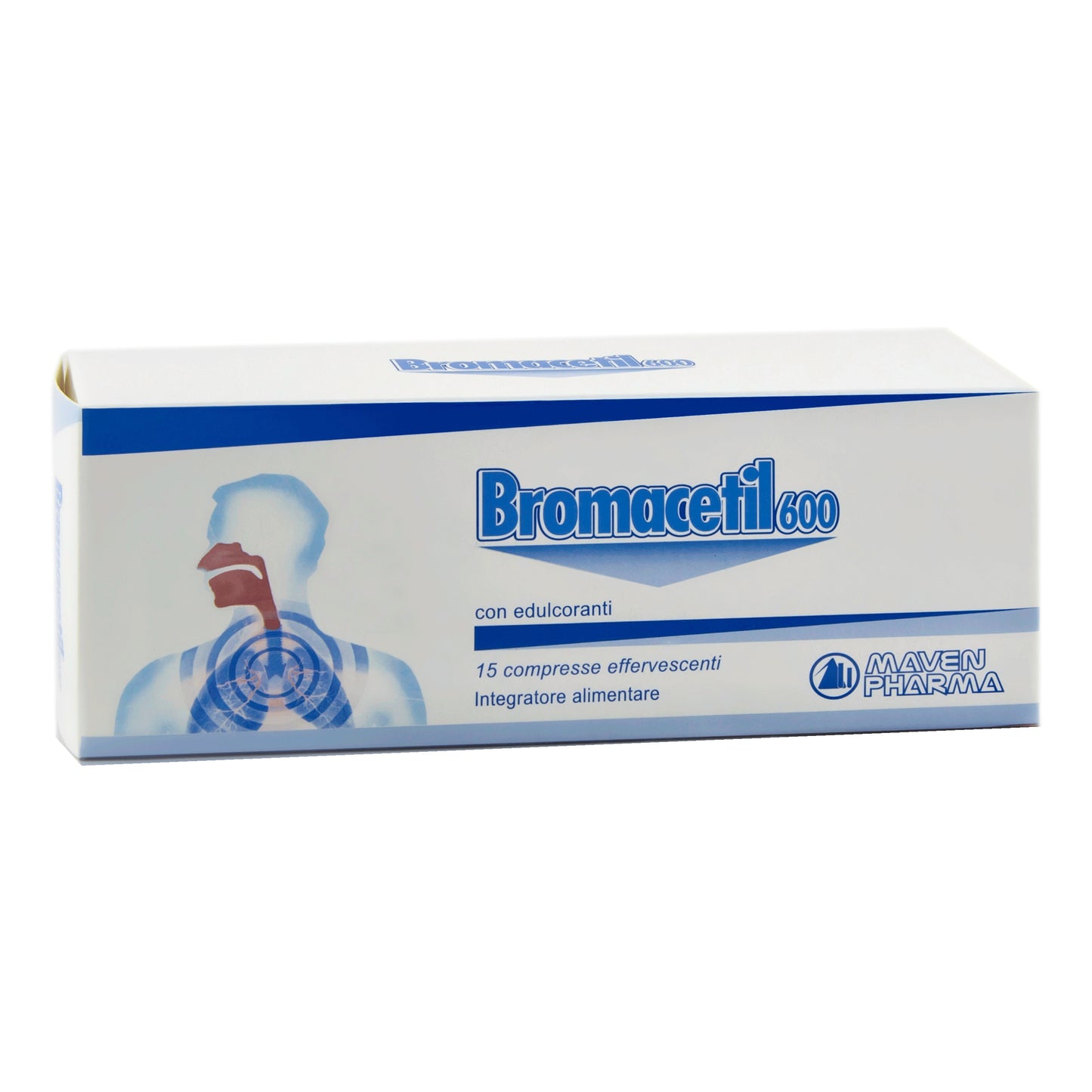 BROMACETIL 600 15 COMPRESSE EFFERVESCENTI