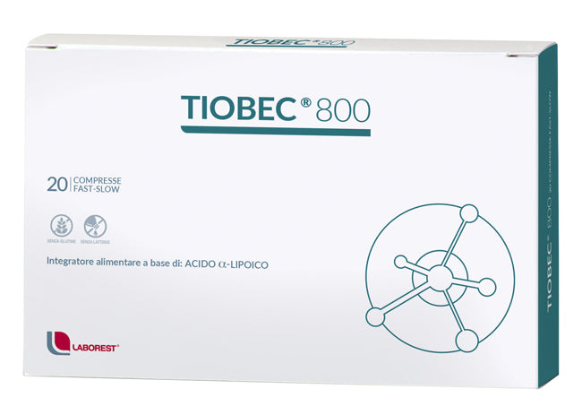 Tiobec 800 20 compresse Fast-Slow 36g