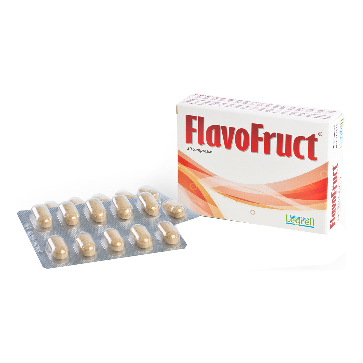 FLAVOFRUCT INTEGRATORE ALIMENTARE PER LA CIRCOLAZIONE SCATOLA 30 COMPRESSE