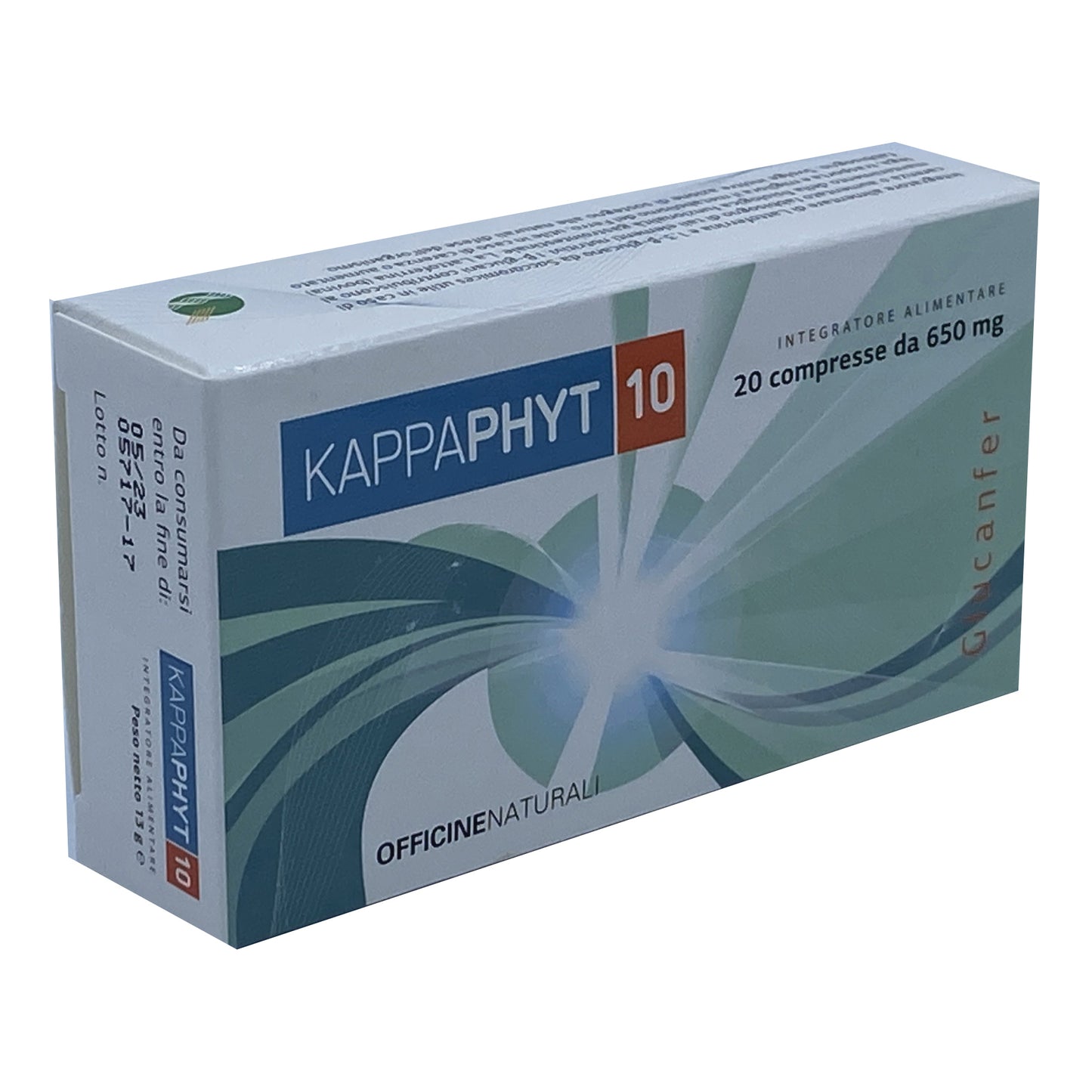 KAPPAPHYT 10 20 COMPRESSE DA 650 MG