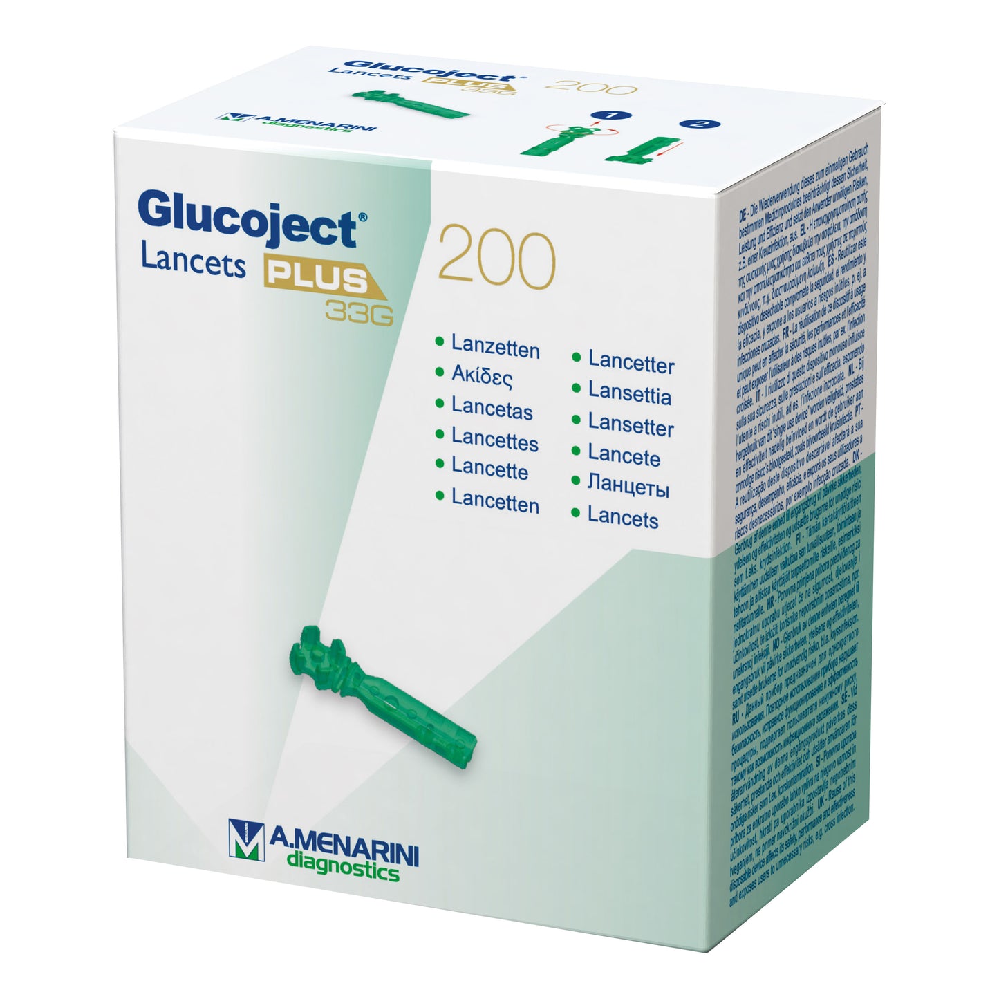 LANCETTE PUNGIDITO GLUCOJET PLUS GAUGE 33 200 PEZZI