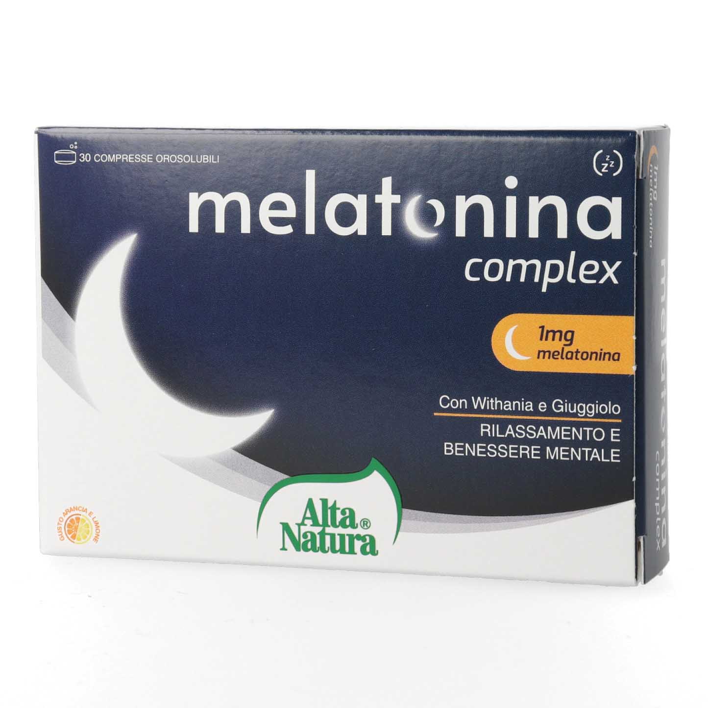 MELATONINA COMPLEX FAST 30 COMPRESSE 500 MG