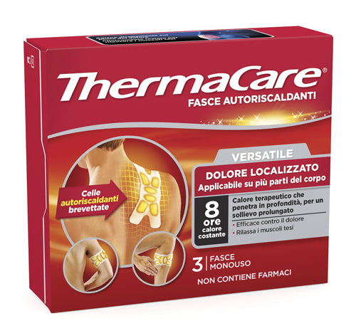 Thermacare fasce autoriscaldanti versatili 3 pezzi