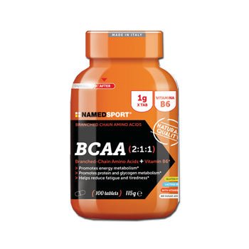 NamedSport BCAA 300 Compresse Integratore di aminoacidi ramificati e Vitamina B6