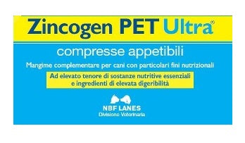 ZINCOGEN PET ULTRA BLISTER 60 COMPRESSE APPETIBILI