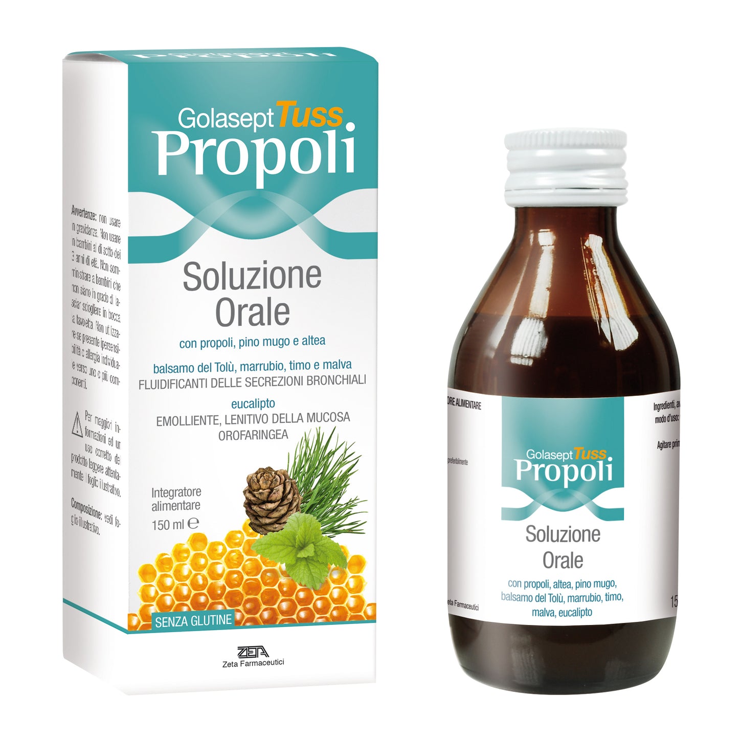 GOLASEPT TUSS PROPOLI SOLUZIONE ORALE ADULTI 150 ML