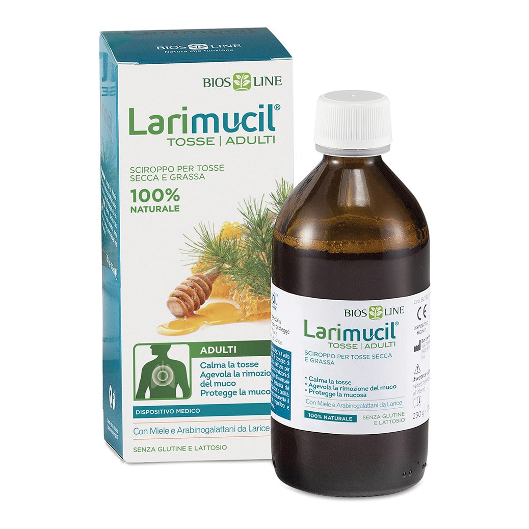 LARIMUCIL TOSSE TOSSE ADULTI SCIROPPO CE 0476V 230 G 175 ML
