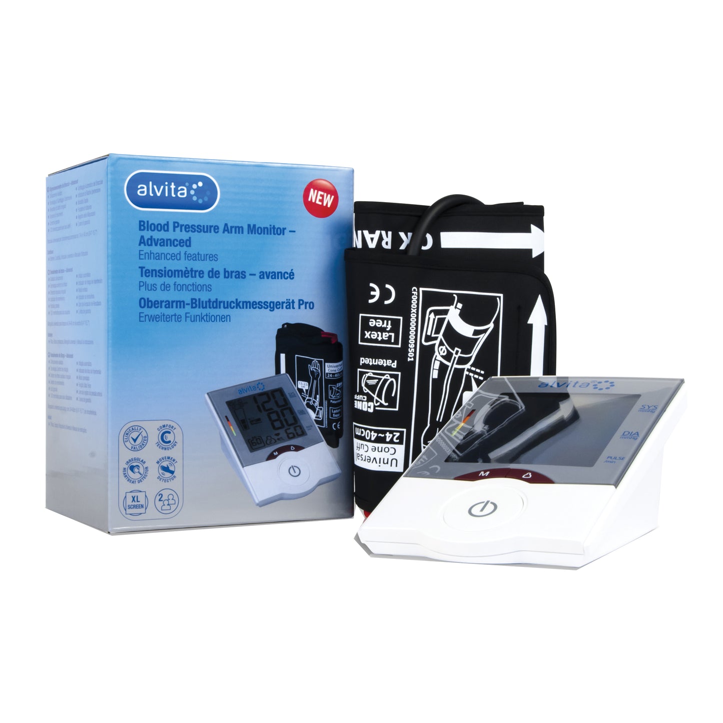 ALVITA SFIGMOMANOMETRO DA BRACCIO AUTOMATICO