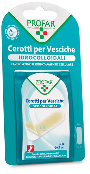 CEROTTO IDROCOLLOIDALE PROFAR MED 20X60 6 PEZZI