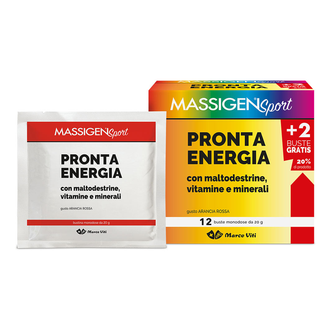 MASSIGEN SPORT PRONTA ENERGIA 12 BUSTINE