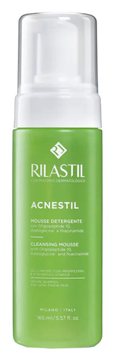 Rilastil Acnestil Mousse detergente per pelli impure ed a tendenza acneica 165ml