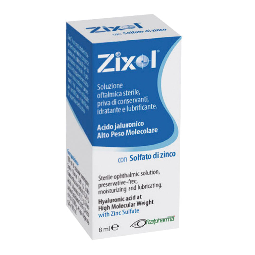 ZIXOL PLURIDOSE 8 ML FLACONCINO STERILE
