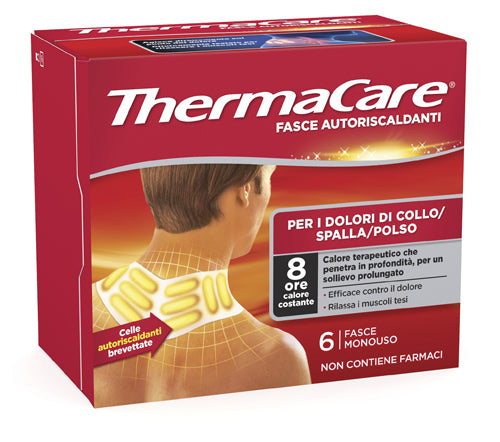 Thermacare fasce autoriscaldanti Collo Spalla e Polso 6 pezzi