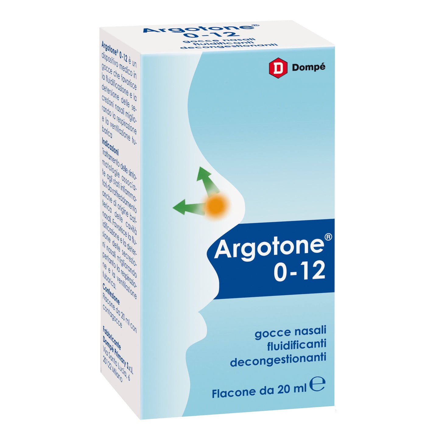 ARGOTONE 0-12 SOLUZIONE PER LAVAGGIO NASALE 20 ML