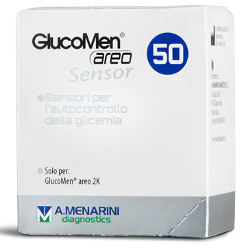 Glucomen Areo sensor strisce misurazione glicemia 50 pezzi