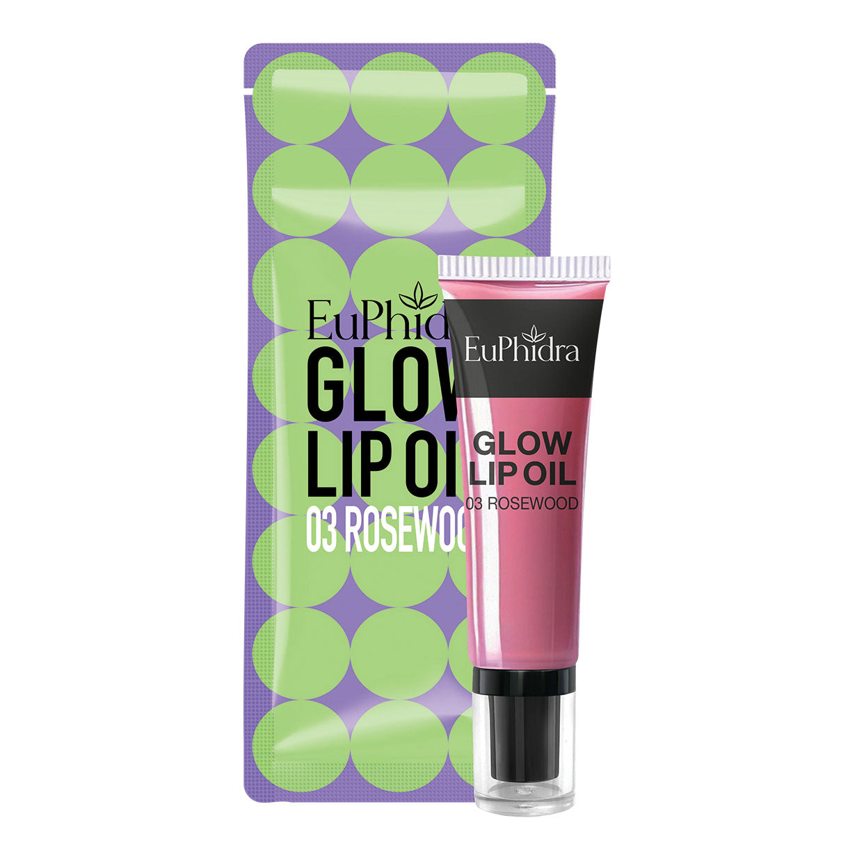 EUPHIDRA GLOW LIP OIL 03 ROSE