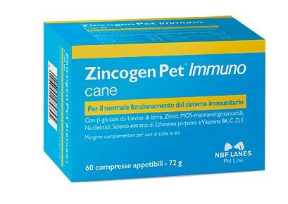 ZINCOGEN PET IMMUNO 60 COMPRESSE