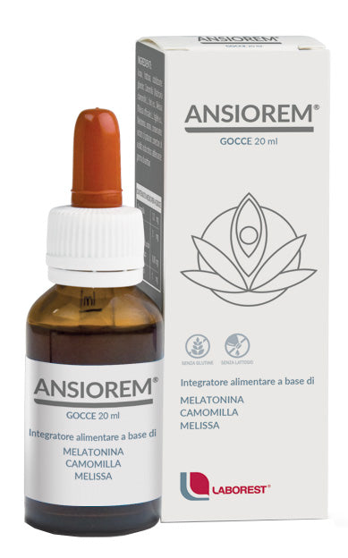 Ansiorem Gocce 20ml per favorire sonno e rilassamento