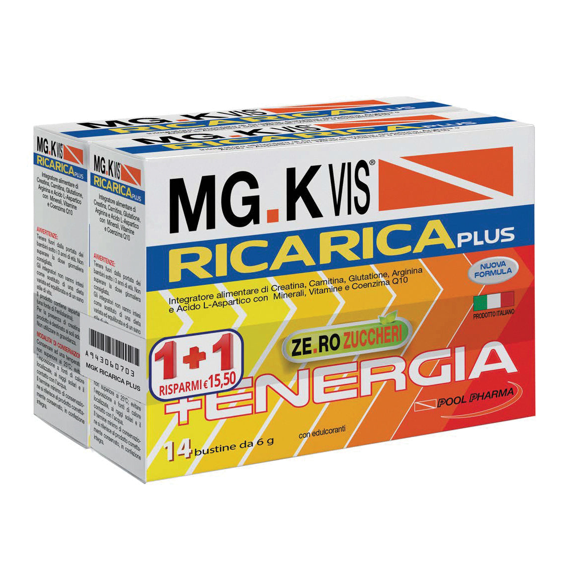 Mgk Vis Ricarica Plus 14 buste + 14 buste