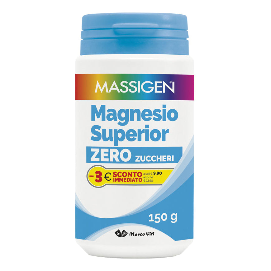 Massigen Magnesio Superior Zero Zuccheri 150g Promo