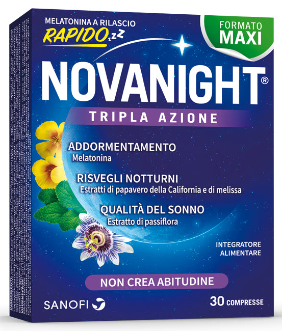 NOVANIGHT 30 COMPRESSE RILASCIO RAPIDO