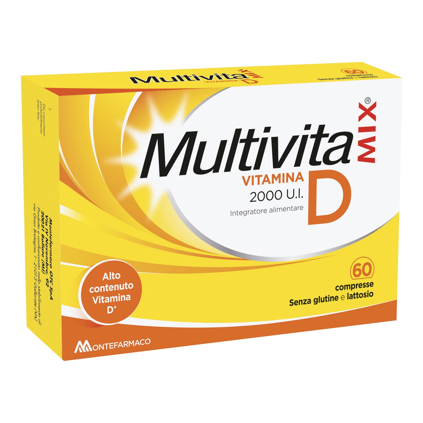 MULTIVITAMIX VITAMINA D 2000 UI 60 COMPRESSE