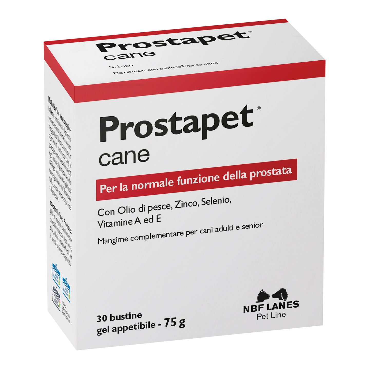 PROSTAPET CANE GEL 30 BUSTINE