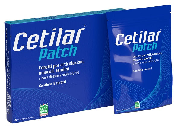 Cetilar Patch Cerotto monouso 5 pezzi per muscoli, tendini ed articolazioni