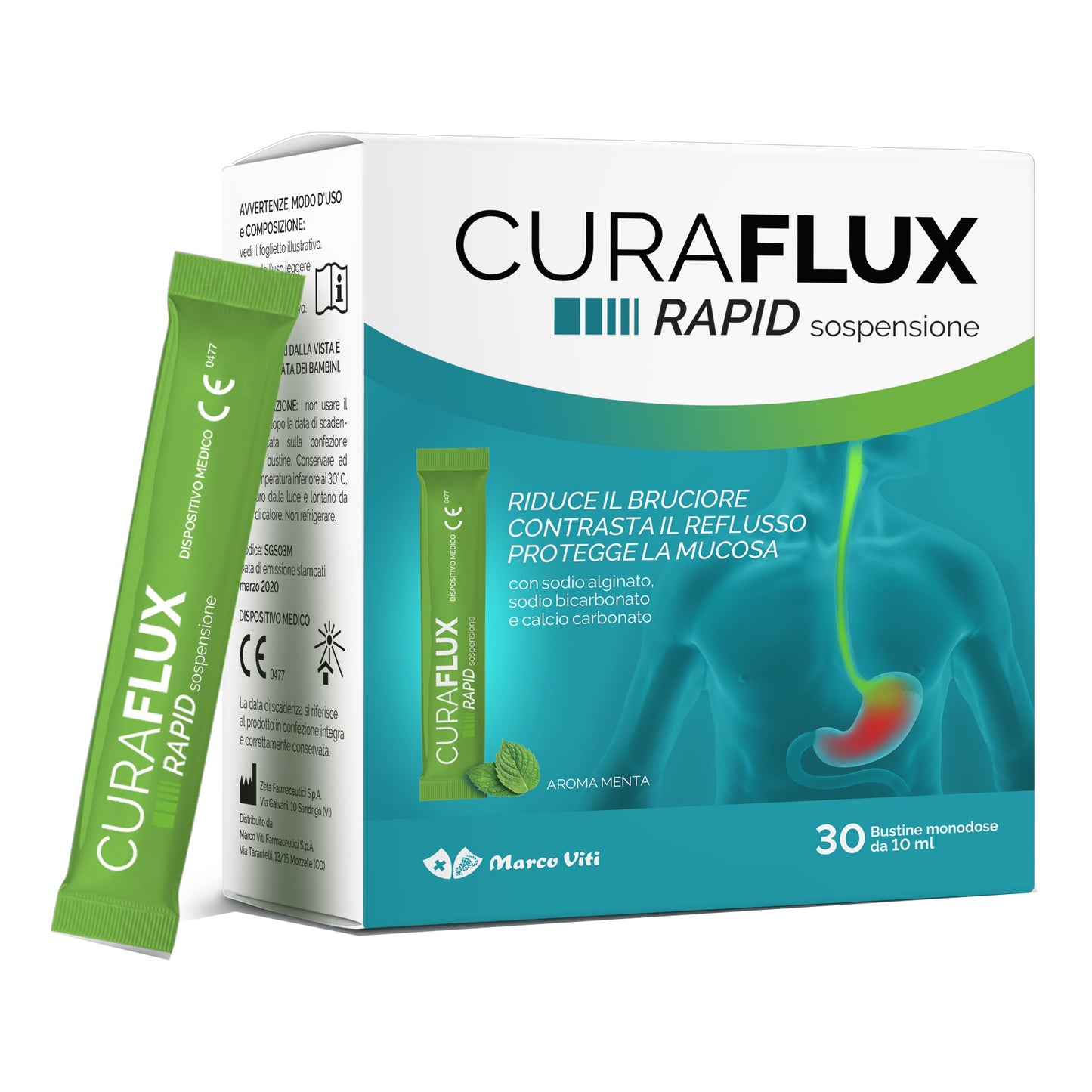 CURAFLUX RAPID SOLUZIONE ORALE 30 BUSTINE