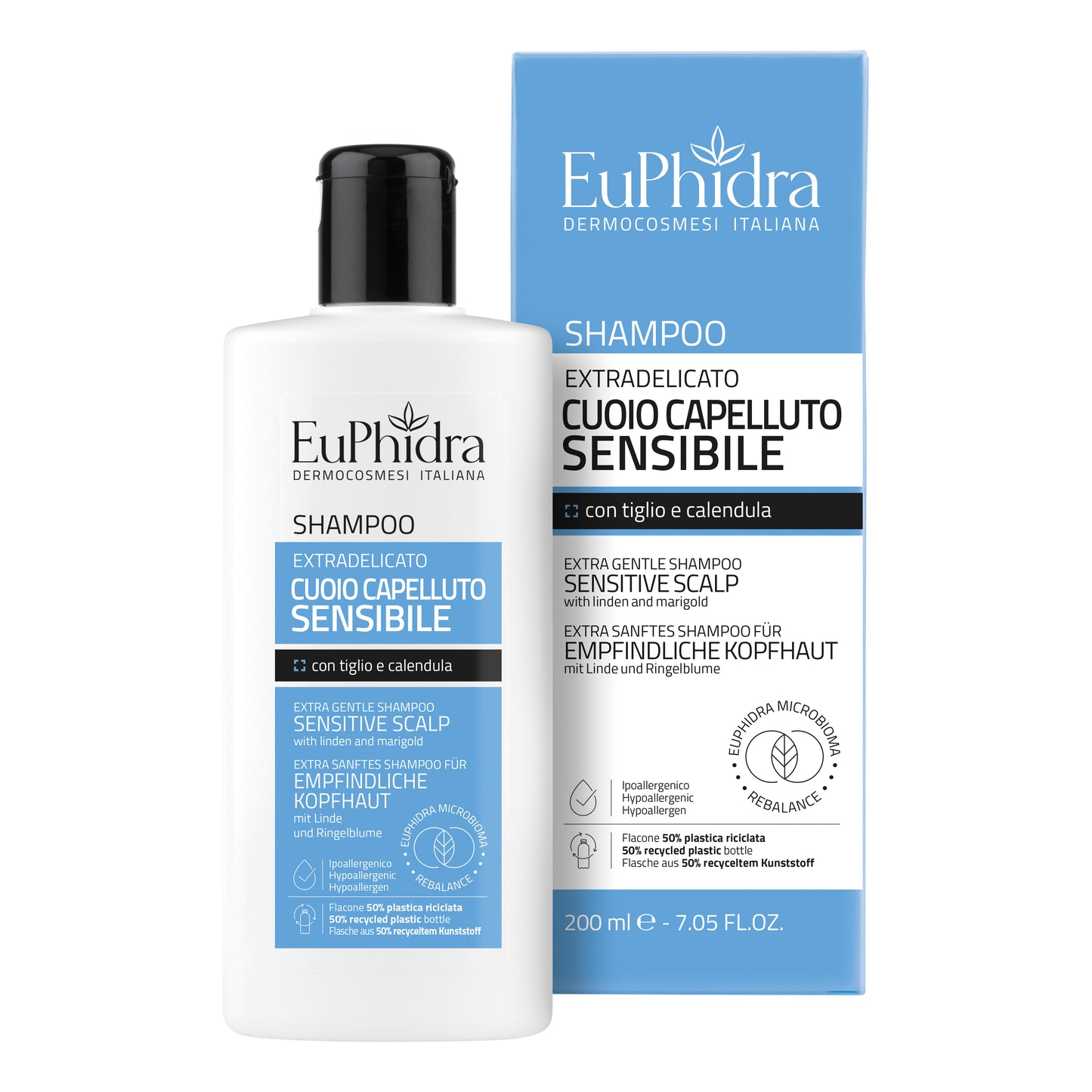 EUPHIDRA SHAMPOO CUOIO CAPELLUTO SENSIBILE 200 ML