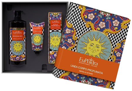 Euphidra Cofanetto Neroli e Vetiver 4 pezzi Linea Corpo