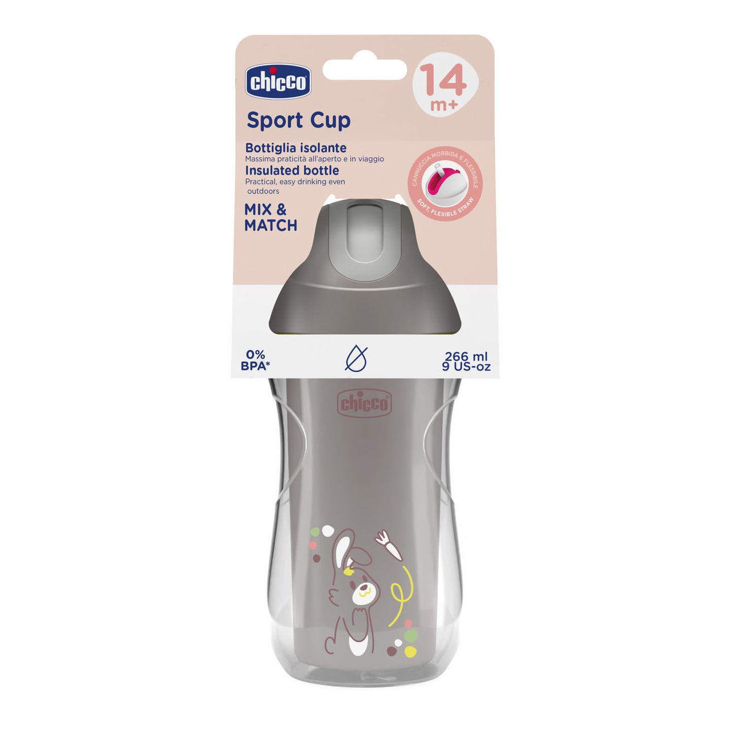 CH TAZZA SPORT GRIGIA 14M+