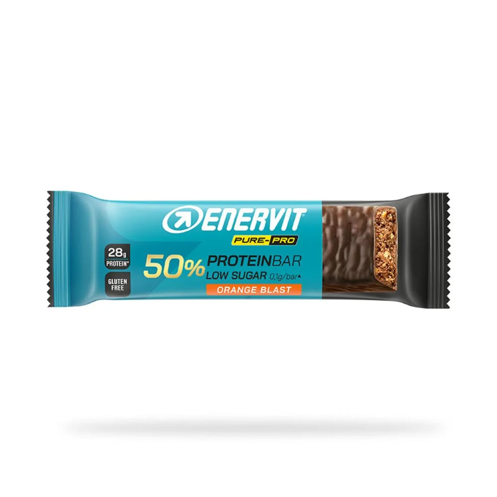 Enervit Pure Pro Protein Bar 50% alta dose proteine Arancia 55g
